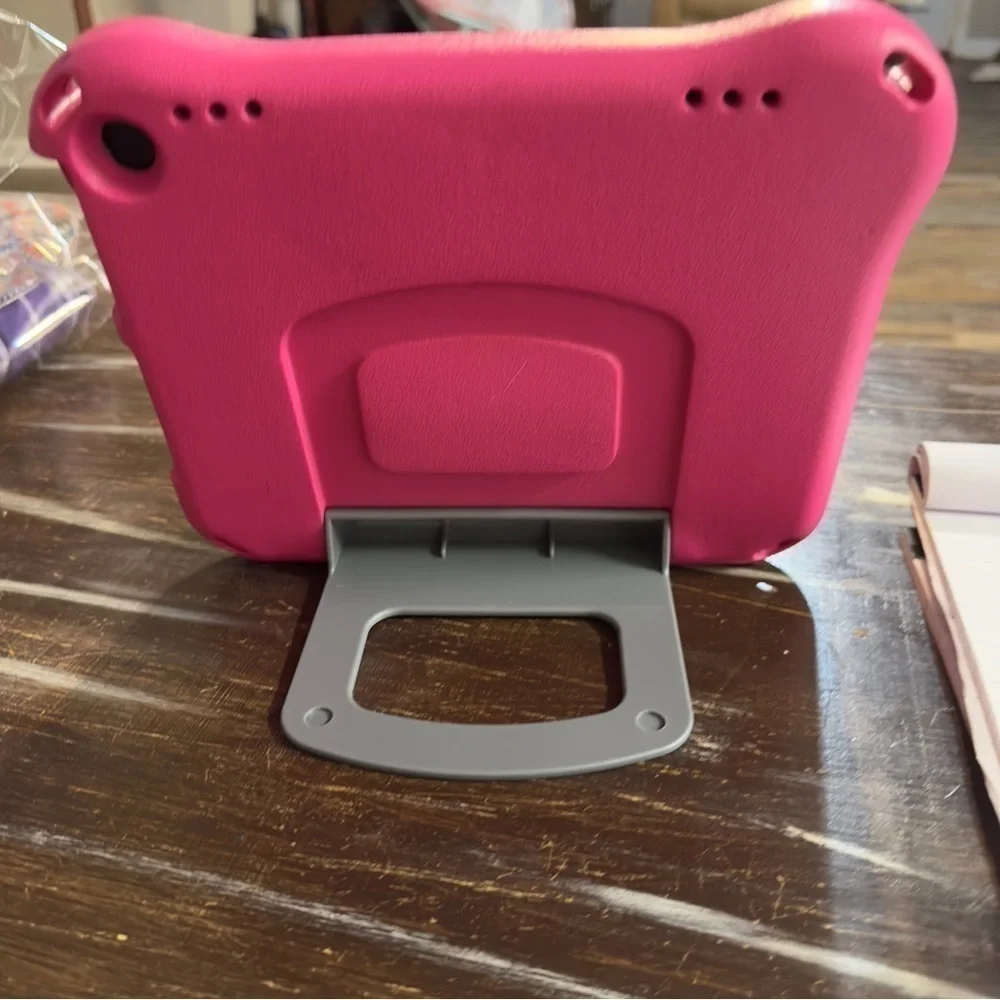 Kids pink fire tablet case new see pictures for measurements